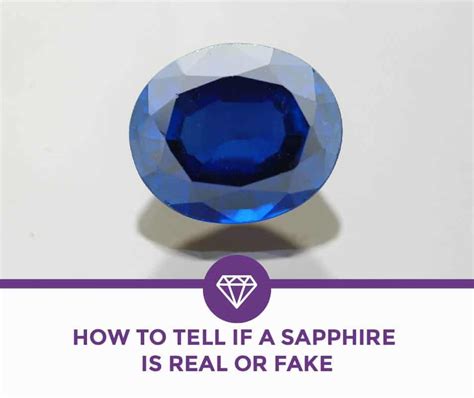 are there fake sapphires